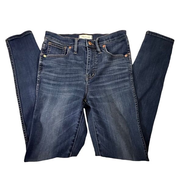 Madewell ~ High Rise 10” Skinny Jeans ~ size 27T ~ approx 29.5” inseam - Picture 13 of 13